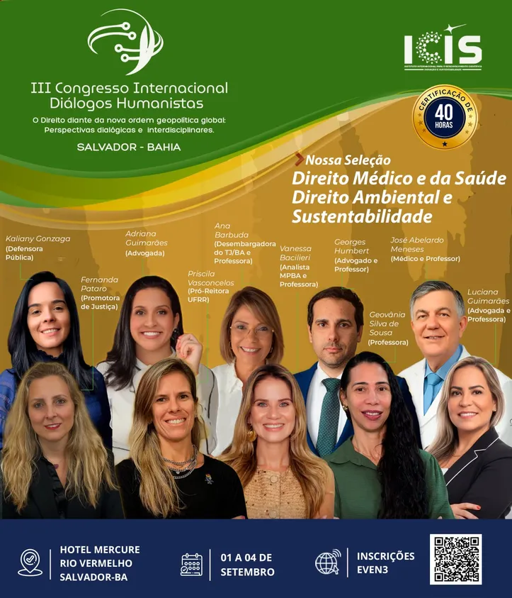 Imagem ilustrativa da imagem Salvador sedia III Congresso Internacional Diálogos Humanistas