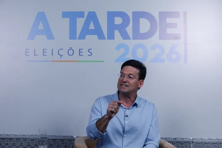 O candidato ao Senado João Roma