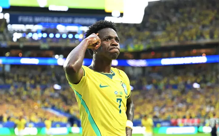 Vinícius tem 4 gols em 4 jogos nesta Copa do Mundo