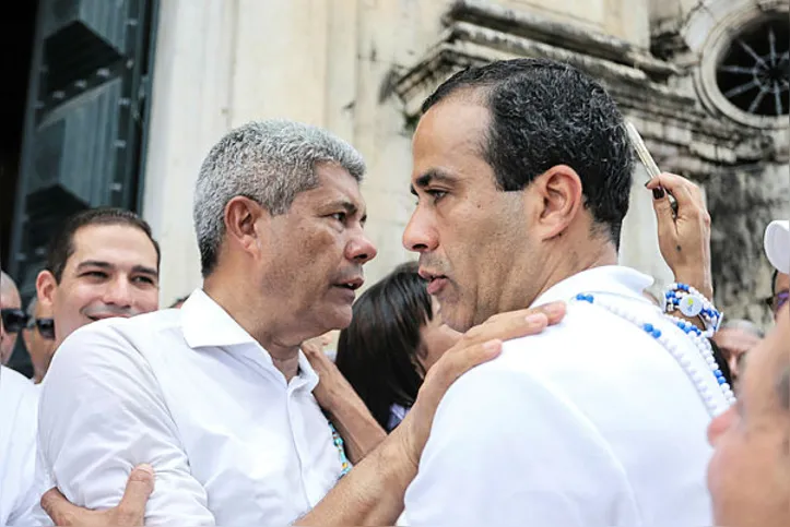 Governador Jerônimo Rodrigues e prefeito Bruno Reis