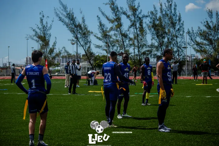 Cavalaria 2 de Julho jogando Flag Football em Fortaleza
