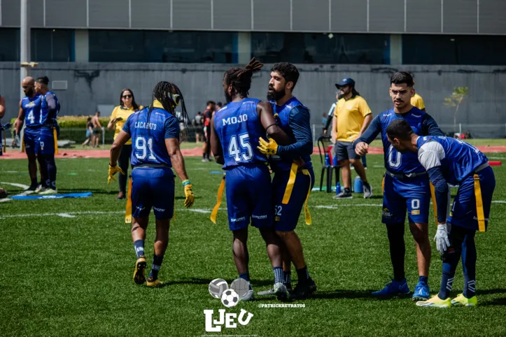 Cavalaria 2 de Julho jogando Flag Football em Fortaleza