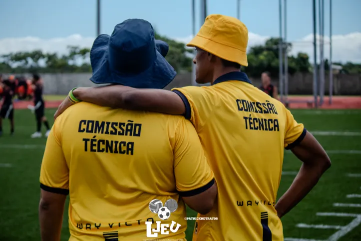 Cavalaria 2 de Julho jogando Flag Football em Fortaleza