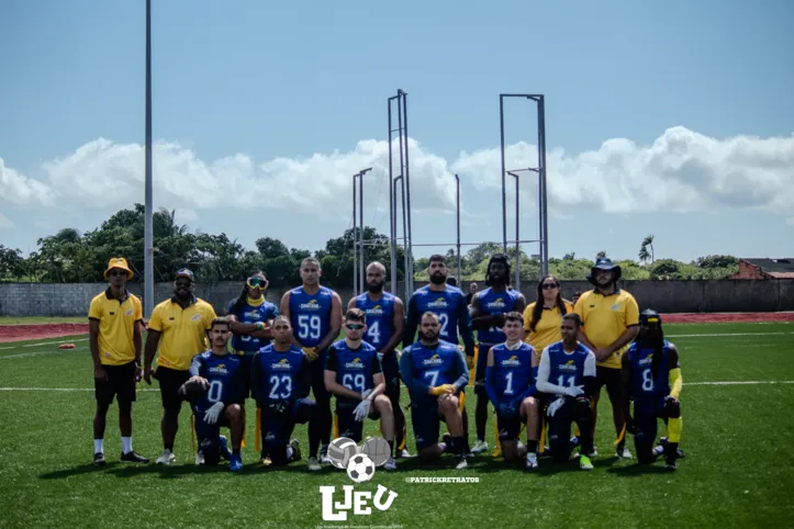 Cavalaria 2 de Julho jogando Flag Football em Fortaleza