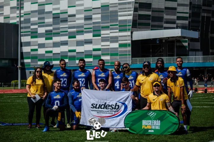 Cavalaria 2 de Julho jogando Flag Football em Fortaleza