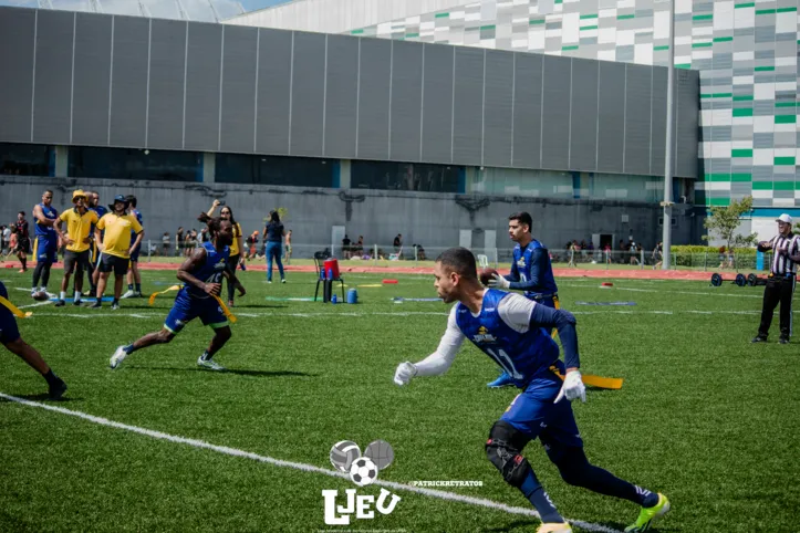 Cavalaria 2 de Julho jogando Flag Football em Fortaleza