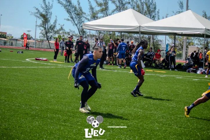 Cavalaria 2 de Julho jogando Flag Football em Fortaleza