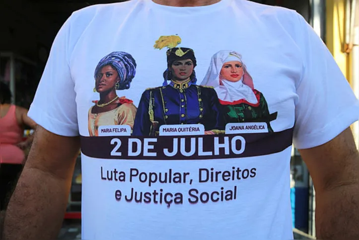Manifestações políticas são tradição no 2 de Julho