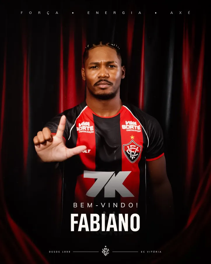 Fabiano Souza anunciado pelo Vitória