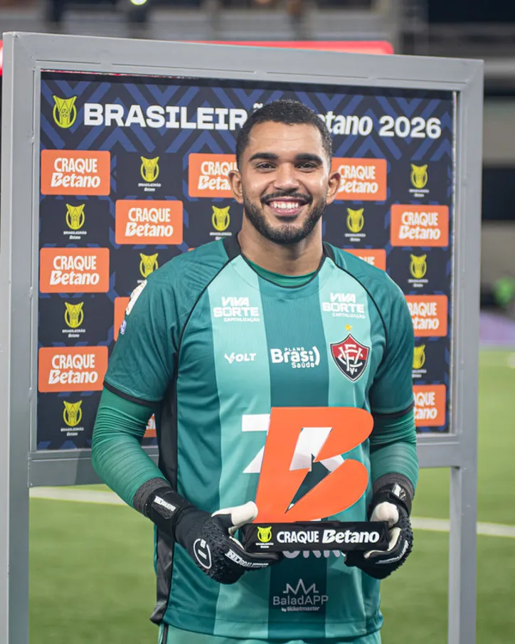 Lucas Arcanjo eleito melhor em campo em Botafogo 0x0 Vitória