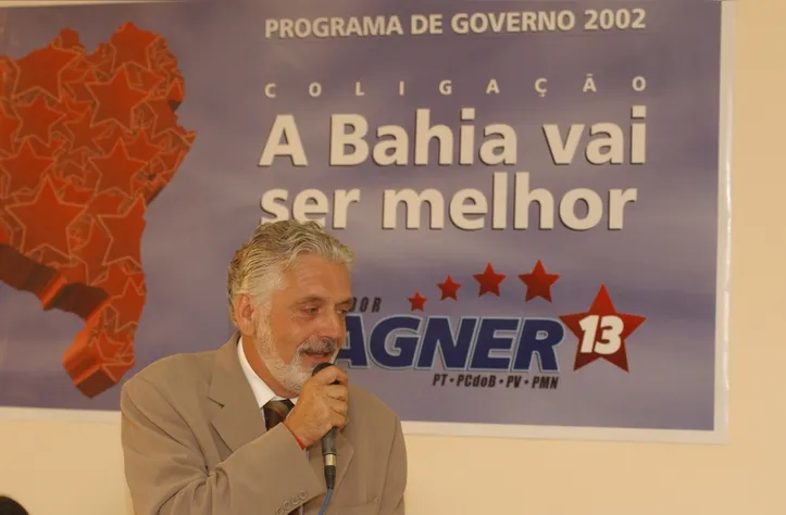 Jaques Wagner conseguiu resultado positivo em 2002, apesar da derrota