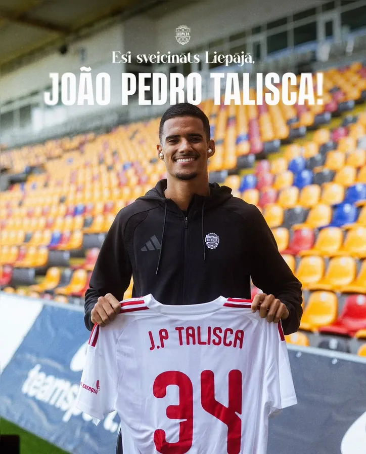 JP Talisca pelo FK Liepāja