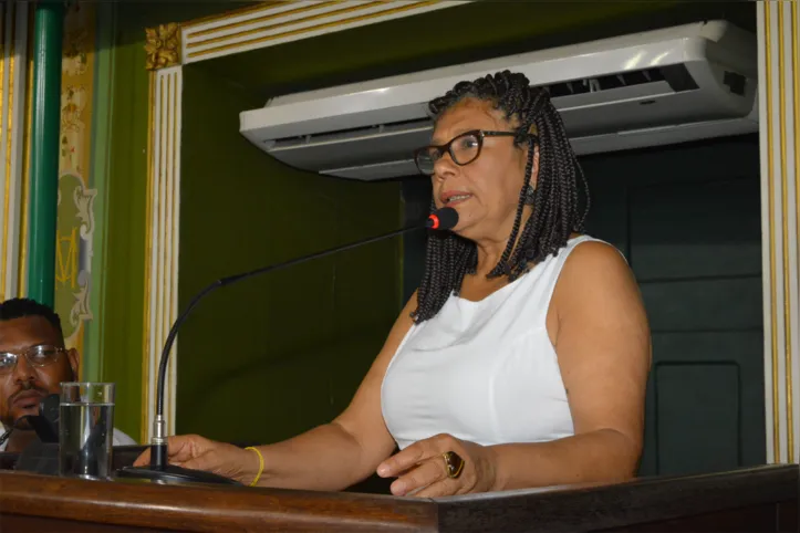 A vereadora Marta Rodrigues (PT)