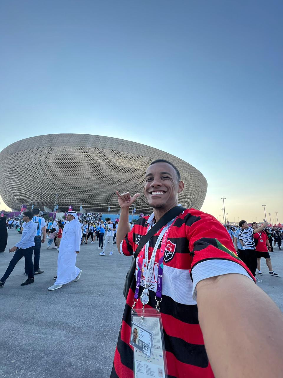 Vitor na Copa do Mundo do Catar