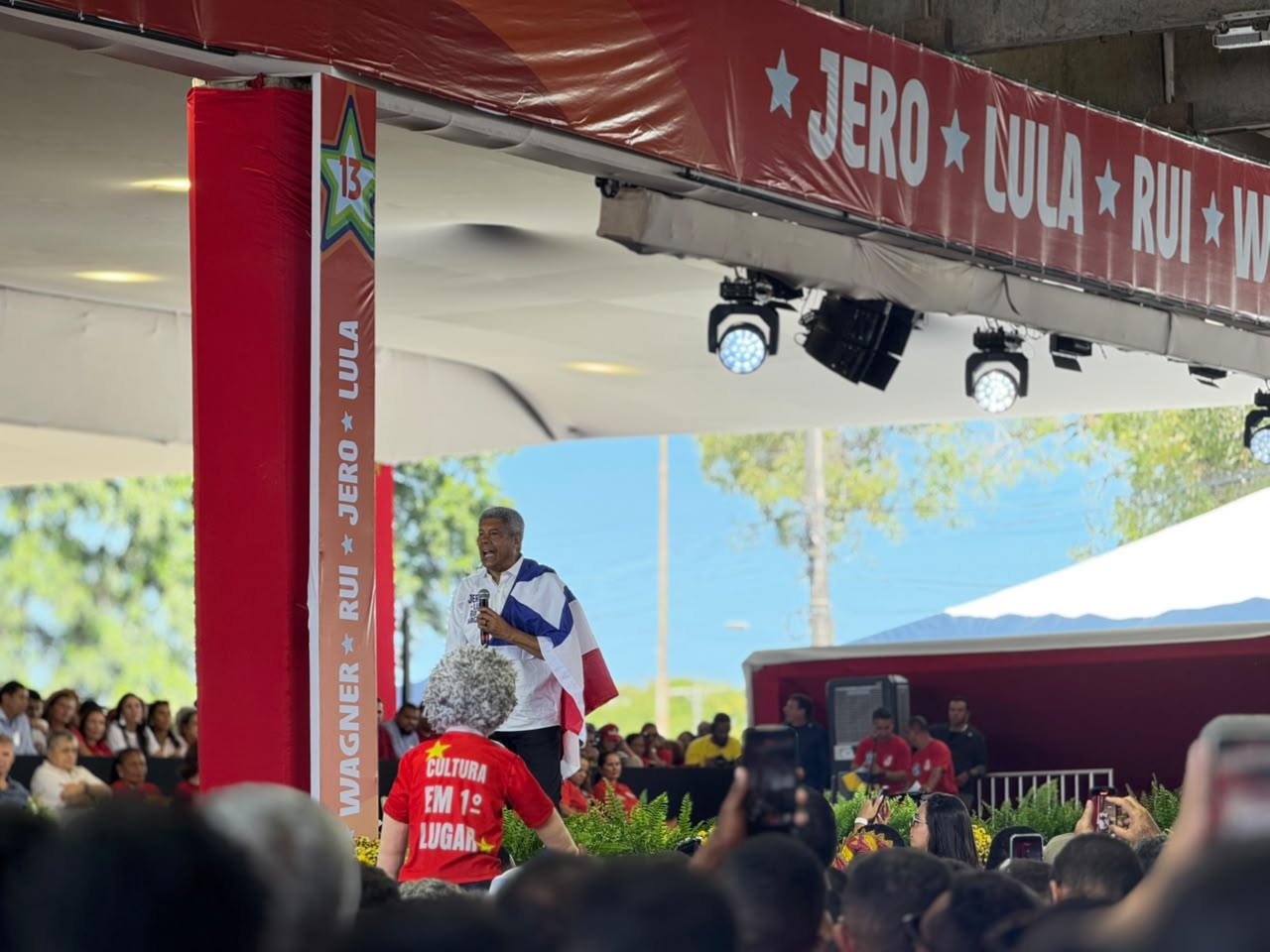 Jerônimo Rodrigues (PT) durante discurso