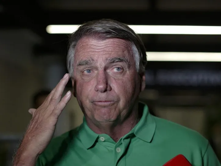 O ex-presidente Jair Bolsonaro