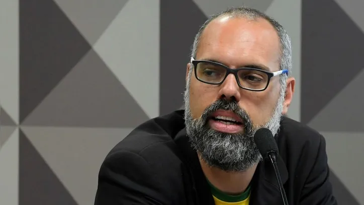 O jornalista Allan dos Santos