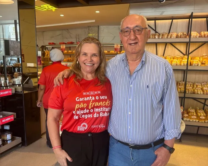 Consuelo Alban e Sr. Pepe renovam parceria solidária em benefício do Instituto de Cegos da Bahia