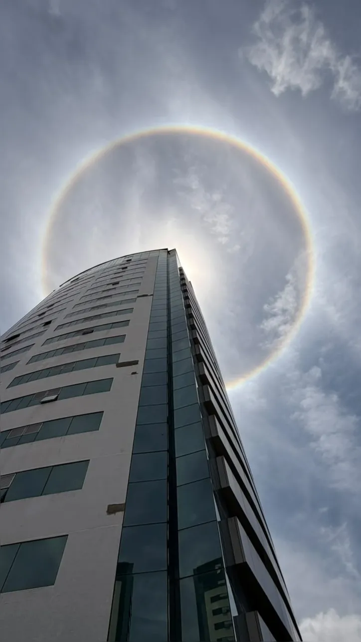 Halo solar em Salvador