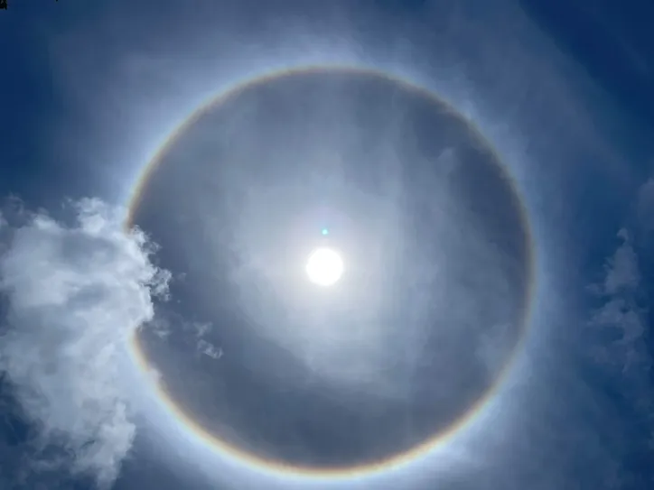 Halo solar em Salvador