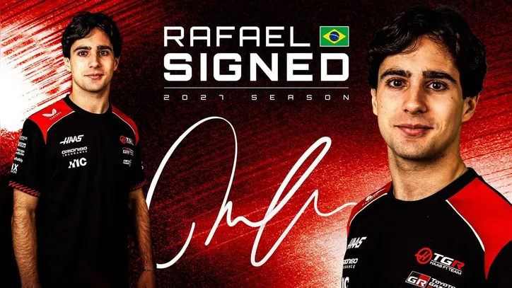 Rafa Câmara pela Haas