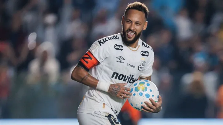 Neymar pelo Santos