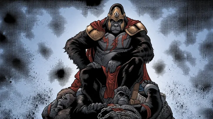 Gorilla Grodd é um vilão peculiar dos quadrinhos da DC