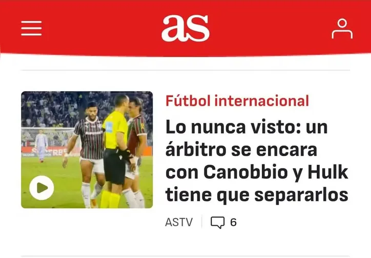 Jornal AS, da Espanha