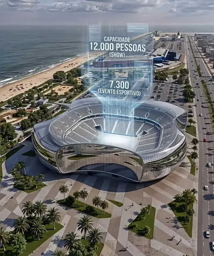 Projeção da Arena Multiuso de Salvador