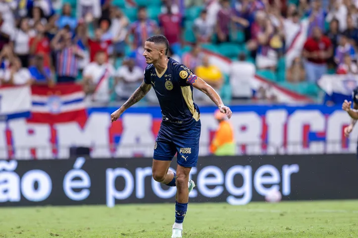 Luciano Juba marcou o gol do triunfo do Bahia sobre o Mirassol