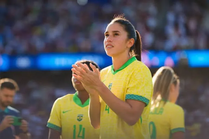 Rafaelle pela Seleção Brasileira
