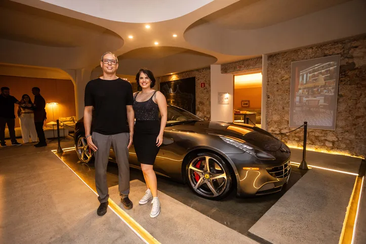 Nicholas Bruny e Nathalie Souza