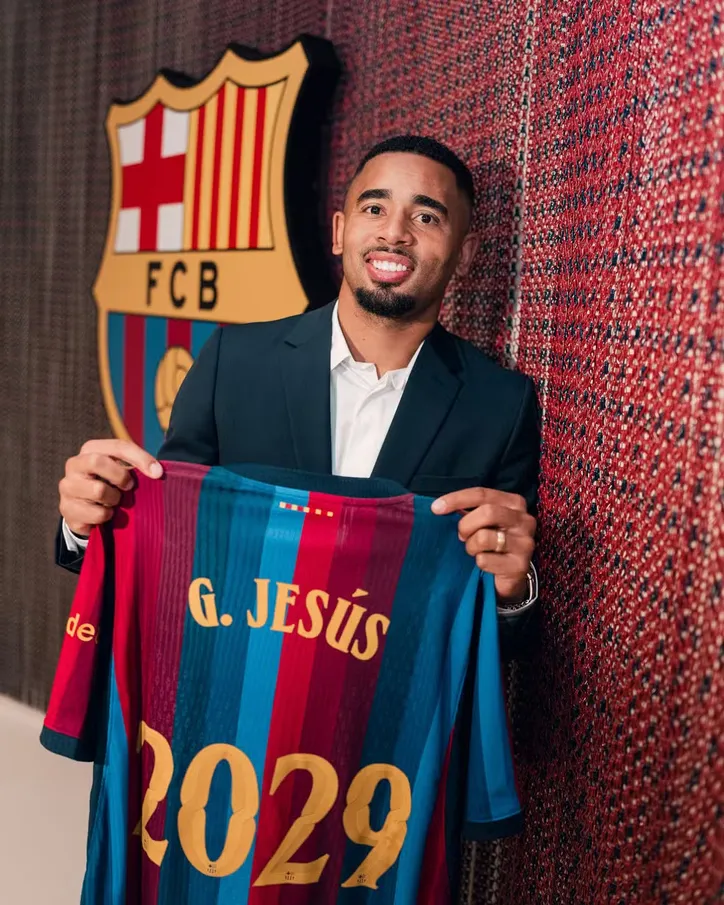Gabriel Jesus no Barcelona