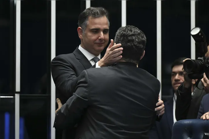 Rodrigo Pacheco após aprovação do seu nome no Senado