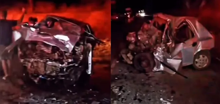 Carros do acidente