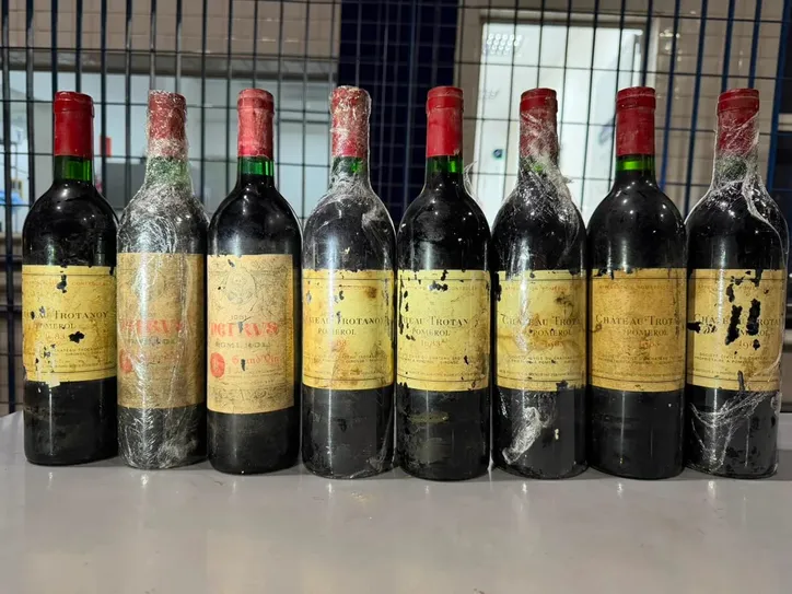 Vinhos apreendidos