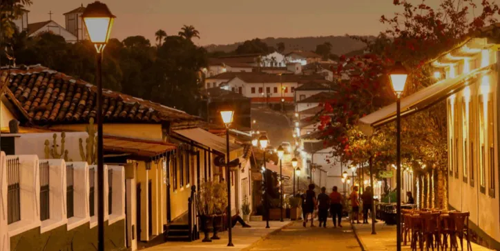 Rua histórica de Pirenópolis