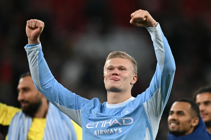 Erling Haaland, atacante do Manchester City