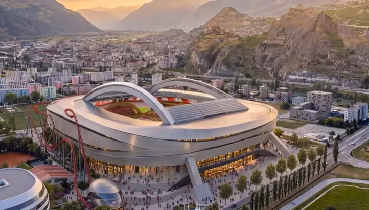 Novo estádio do FC Sion
