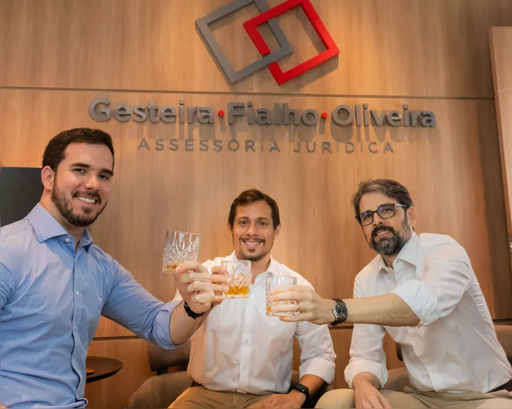 Ricardo Gesteira, André Fialho e Rodrigo Oliveira