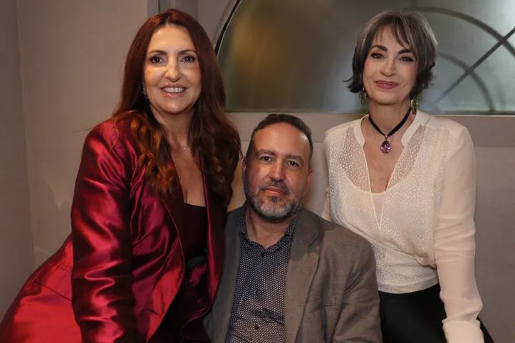Eliane Ribeiro, Sérgio Costa e Claudia Matarazzo