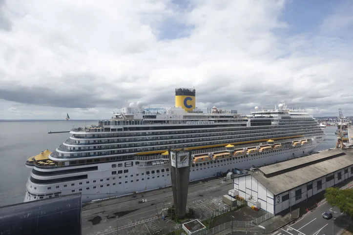 Temporada de cruzeiros deve levar 179 mil turistas à Bahia