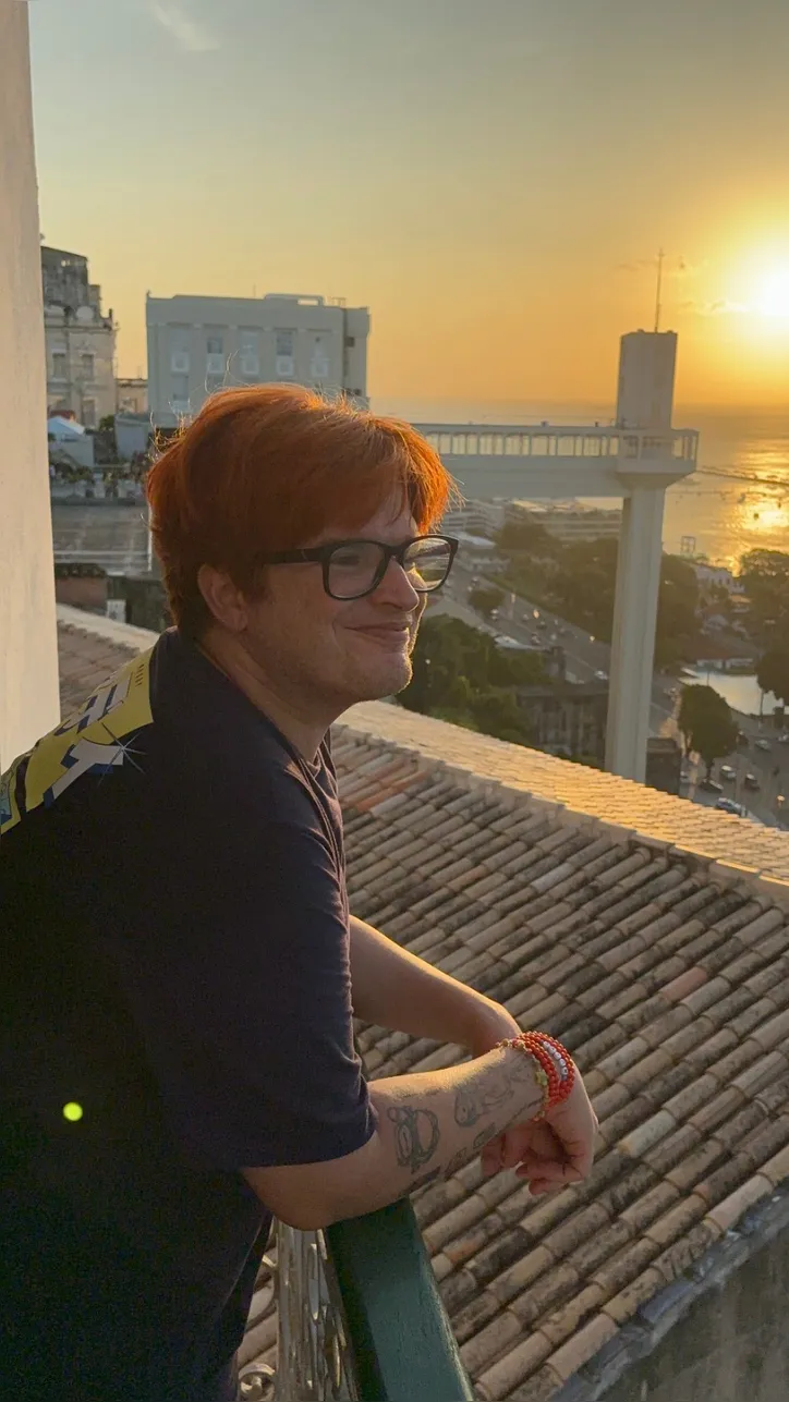 O influenciador Ruivo Baiano