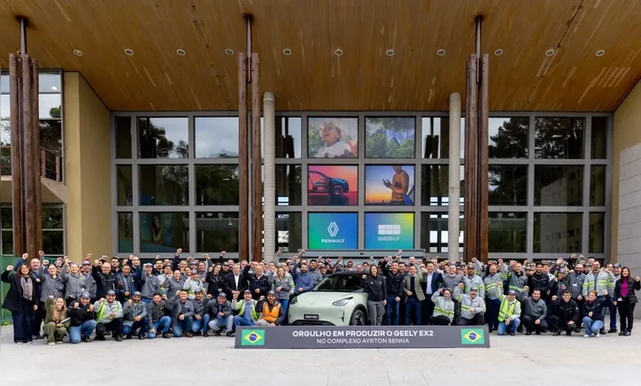 Fábrica da Geely no Brasil