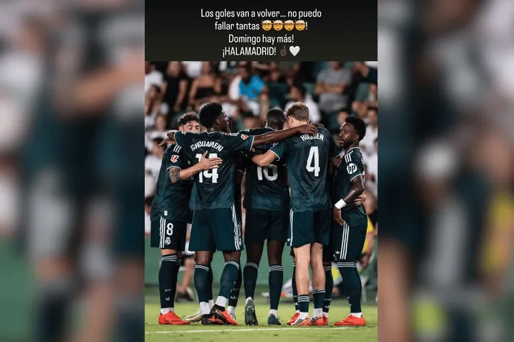 Vini Jr. desabafou sobre o mau momento nas redes sociais