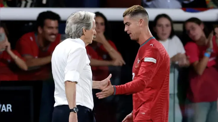Cristiano Ronaldo e Jorge Jesus