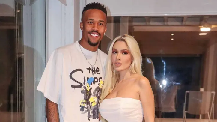 Militão e Karoline Lima juntos