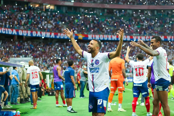 Caio Alexandre comemora vaga para a Libertadores após o fim do Brasileirão de 2024