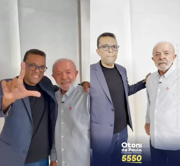 Otoni de Paula e Lula
