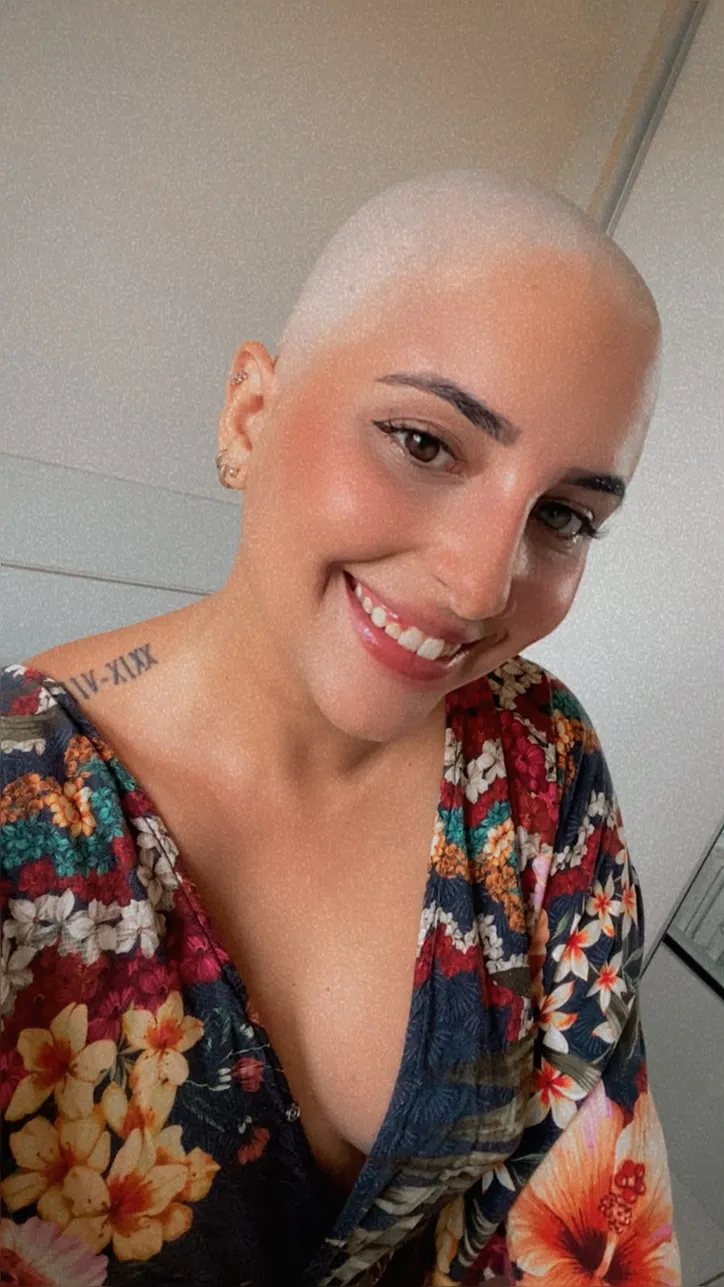 Isabela descobriu o câncer ao 29 anos